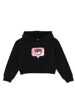 Felpa con cappuccio eyelike CHIARA FERRAGNI | 59860880720050